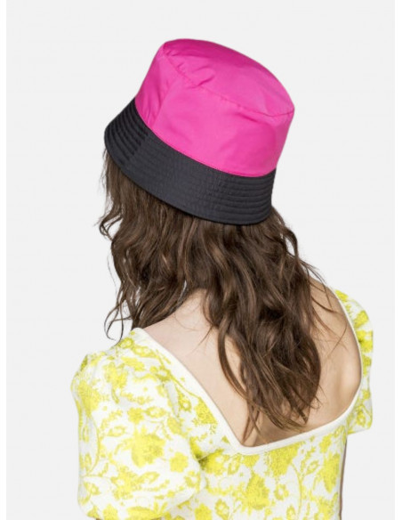 Cappello da Pescatore Kangol Double Face 2 in 1 Rave Sport Bucket - Colore Nero