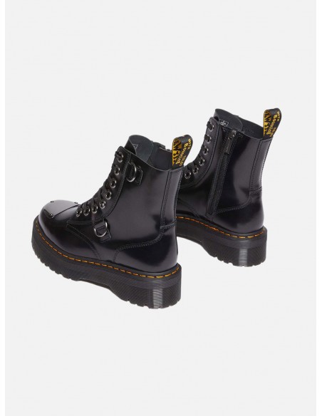 Stivali Platform Dr. Martens Jadon di Pelle - Colore Nero