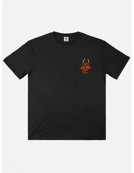 T-Shirt Uomo The Dudes Beelzebud - Black