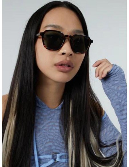 Occhiali Da Sole Komono Matty Havana - Lenti Verde Scuro