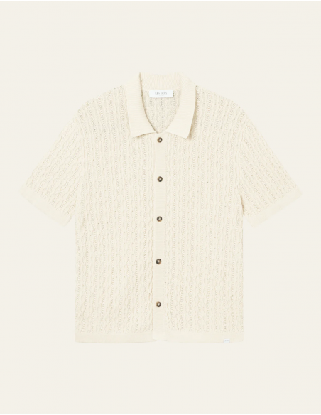 Camicia da Uomo Les Deux Garrett Knitted - Colore Beige