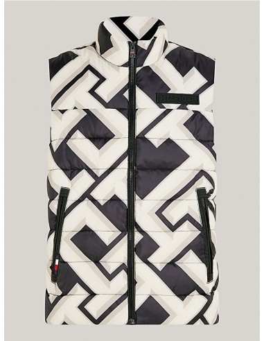 Smanicato Imbottito Tommy Hilfiger New York Warm - Colore Bianco e Nero