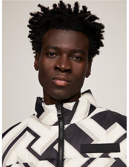 Smanicato Imbottito Tommy Hilfiger New York Warm - Colore Bianco e Nero