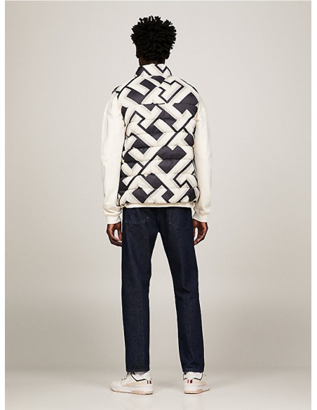 Smanicato Imbottito Tommy Hilfiger New York Warm - Colore Bianco e Nero