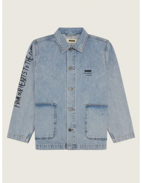 Giacca da Uomo Woodbird WBBlade Denim Jacket - Colore Azzurro