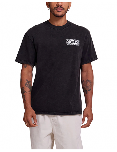 T-Shirt Uomo Deus Ex Machina Paddle Tee - Nera