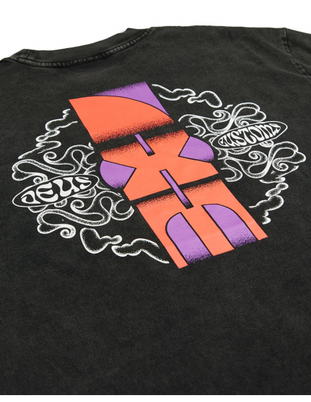 T-Shirt Uomo Deus Ex Machina Paddle Tee - Nera