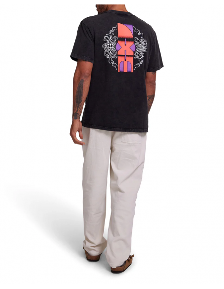 T-Shirt Uomo Deus Ex Machina Paddle Tee - Nera