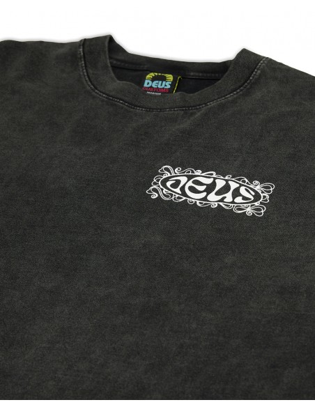 T-Shirt Uomo Deus Ex Machina Paddle Tee - Nera