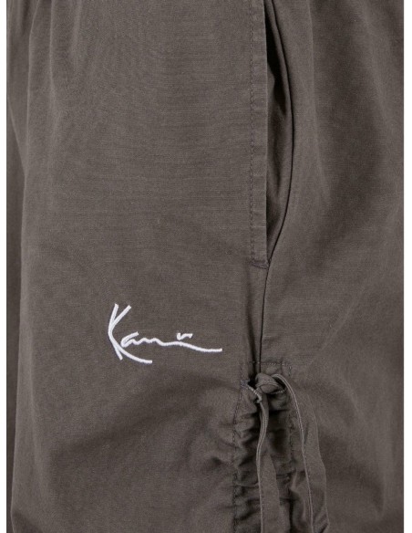 Pantalone da Donna Karl Klani - Small Signature Gathering Parachute - Colore Antracite